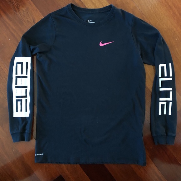 Nike Other - ❤️SOLD❤️ Dri-Fit Boys Elite Long Sleeve Athlet...